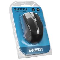 EVEREST SM-537 Usb Siyah 1500Dpı 2.4Ghz Kablosuz Mouse (10mt) - 1